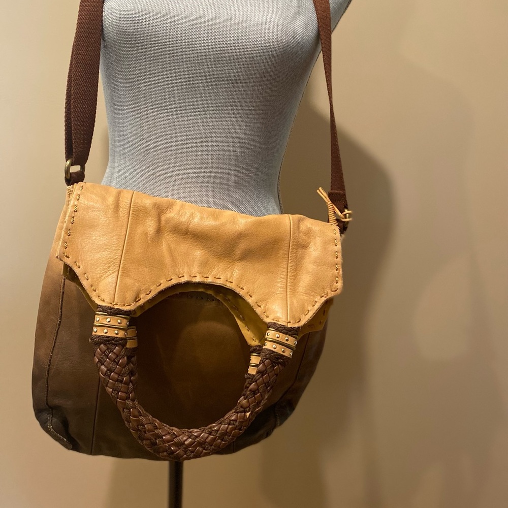 The Sak-gradient large leather bag. Never used